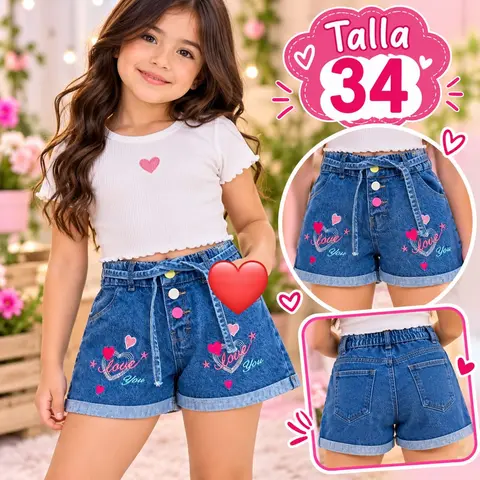 Short jean Mía, foto 1