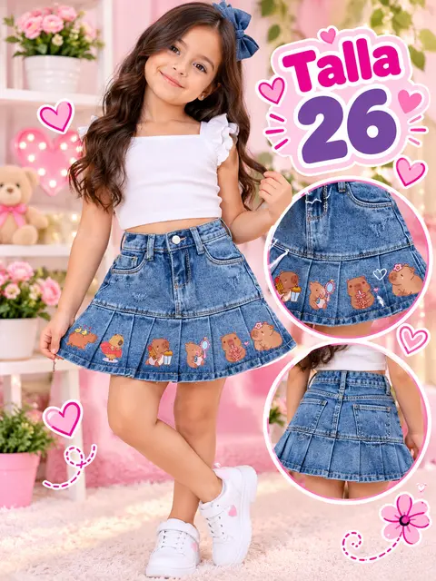 Falda short Mia, foto 1