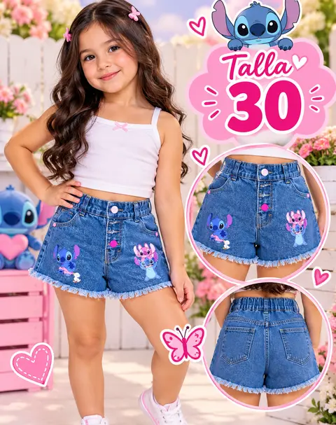 Short jean Mía, foto 1