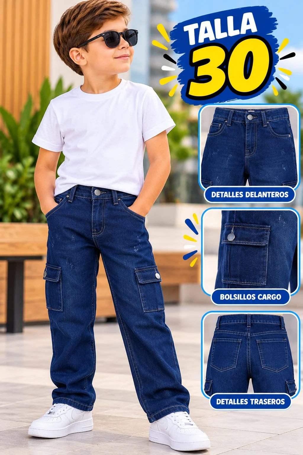Pantalón cargo