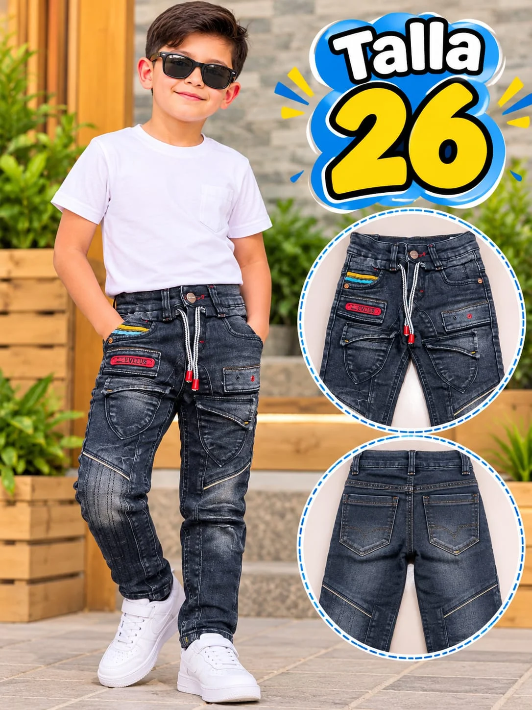Pantalón con puño