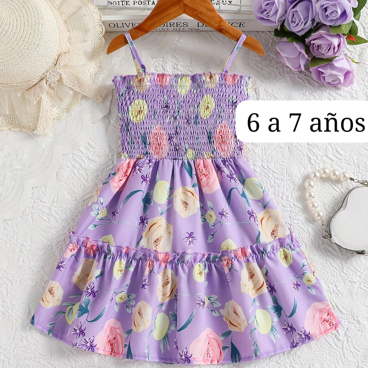 Vestido calidad seda