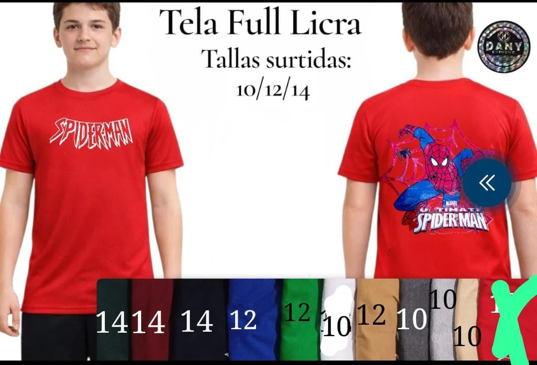 Camiseta fully licra