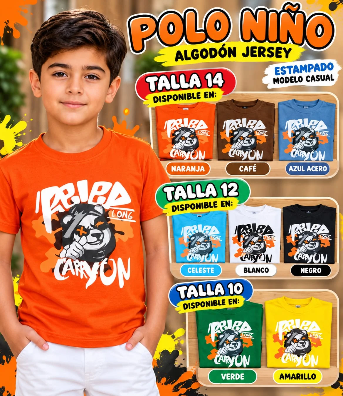 Camiseta panda