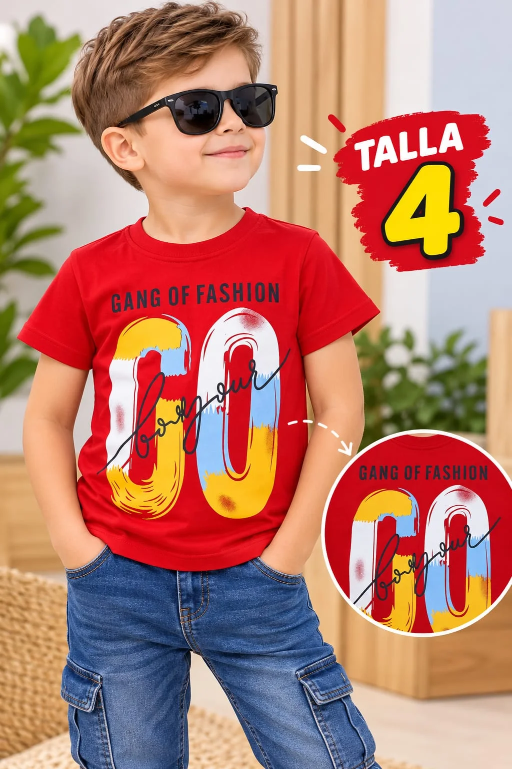 Camiseta Go