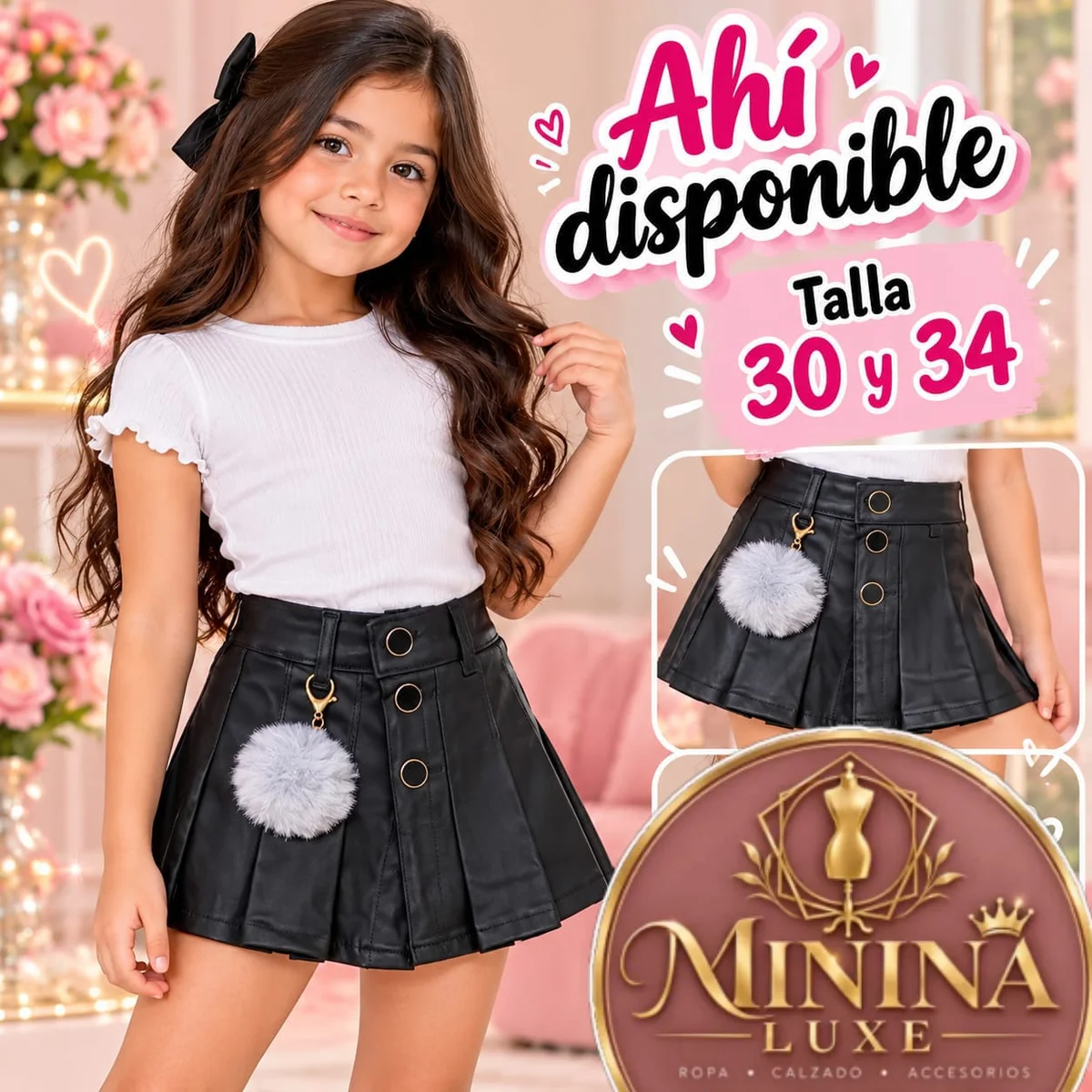 Falda short Mia