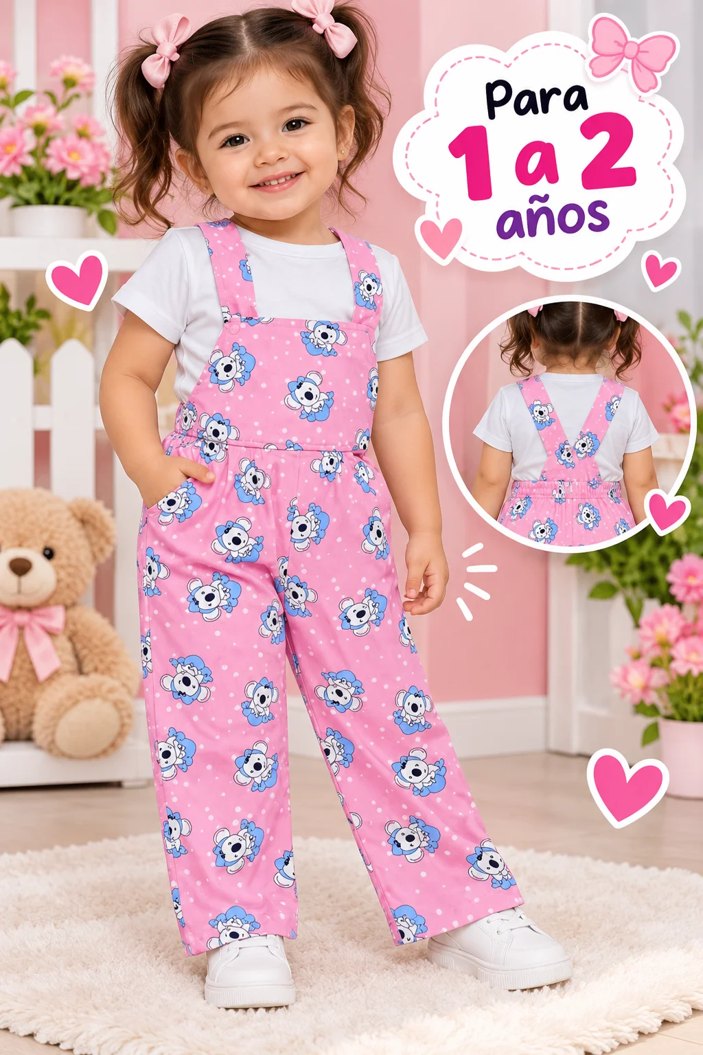 Overol de niña