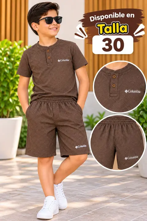 Conjunto columb · Cafe