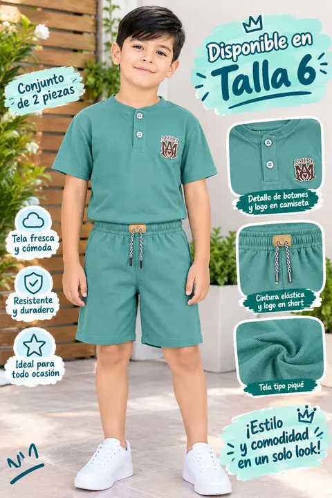 Conjunto AMIRI · Verde cemento